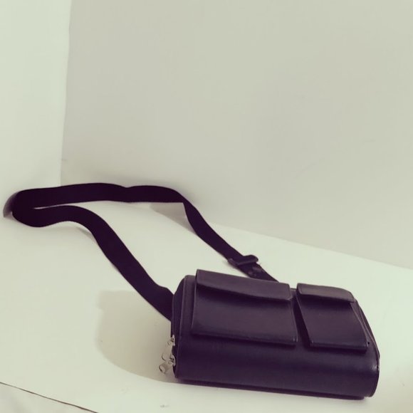 Other - Multi Purpose Leather Case with Adjustable Shoulder Straps